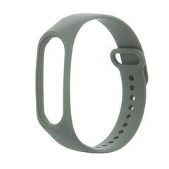 Silicone band for Xiaomi Mi Band 3 / 4 khaki hind ja info | Nutikellade ja nutivõrude tarvikud | kaup24.ee