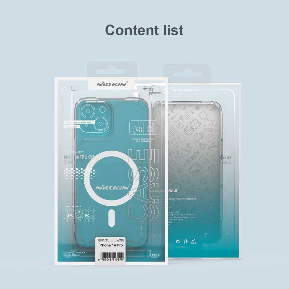 Nillkin Nature TPU PRO Magnetic Cover for Apple iPhone 14 Pro DarkPurple цена и информация | Telefoni kaaned, ümbrised | kaup24.ee