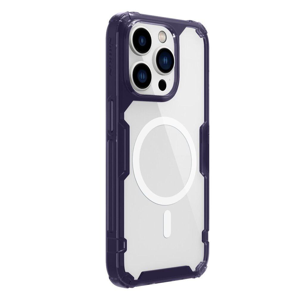 Nillkin Nature TPU PRO Magnetic Cover for Apple iPhone 14 Pro DarkPurple цена и информация | Telefoni kaaned, ümbrised | kaup24.ee