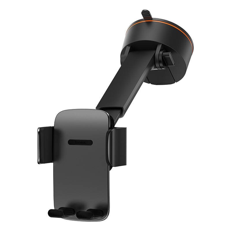 Baseus Easy Control Clamp Car Holder with suction cup (black) hind ja info | Mobiiltelefonide hoidjad | kaup24.ee