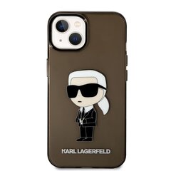 Karl Lagerfeld IML Ikonik NFT Case for iPhone 14 Plus Black hind ja info | Telefoni kaaned, ümbrised | kaup24.ee