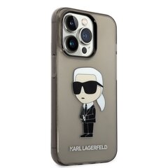 Karl Lagerfeld IML Ikonik NFT Case for iPhone 14 Pro Max Black цена и информация | Чехлы для телефонов | kaup24.ee