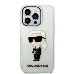 Karl Lagerfeld IML Ikonik NFT Case for iPhone 14 Pro Transparent цена и информация | Чехлы для телефонов | kaup24.ee