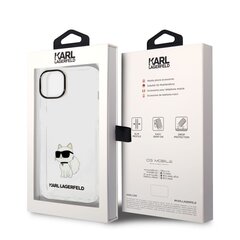 Karl Lagerfeld IML Choupette NFT Case for iPhone 14 Plus Transparent hind ja info | Telefoni kaaned, ümbrised | kaup24.ee