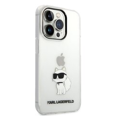 Karl Lagerfeld IML Choupette NFT Case for iPhone 14 Pro Transparent hind ja info | Telefoni kaaned, ümbrised | kaup24.ee