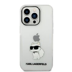 Karl Lagerfeld IML Choupette NFT Case for iPhone 14 Pro Max Transparent hind ja info | Telefoni kaaned, ümbrised | kaup24.ee