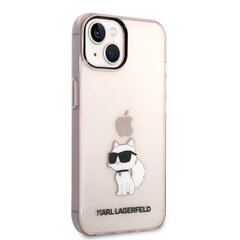 Karl Lagerfeld IML Choupette NFT Case for iPhone 14 Plus Pink hind ja info | Telefoni kaaned, ümbrised | kaup24.ee