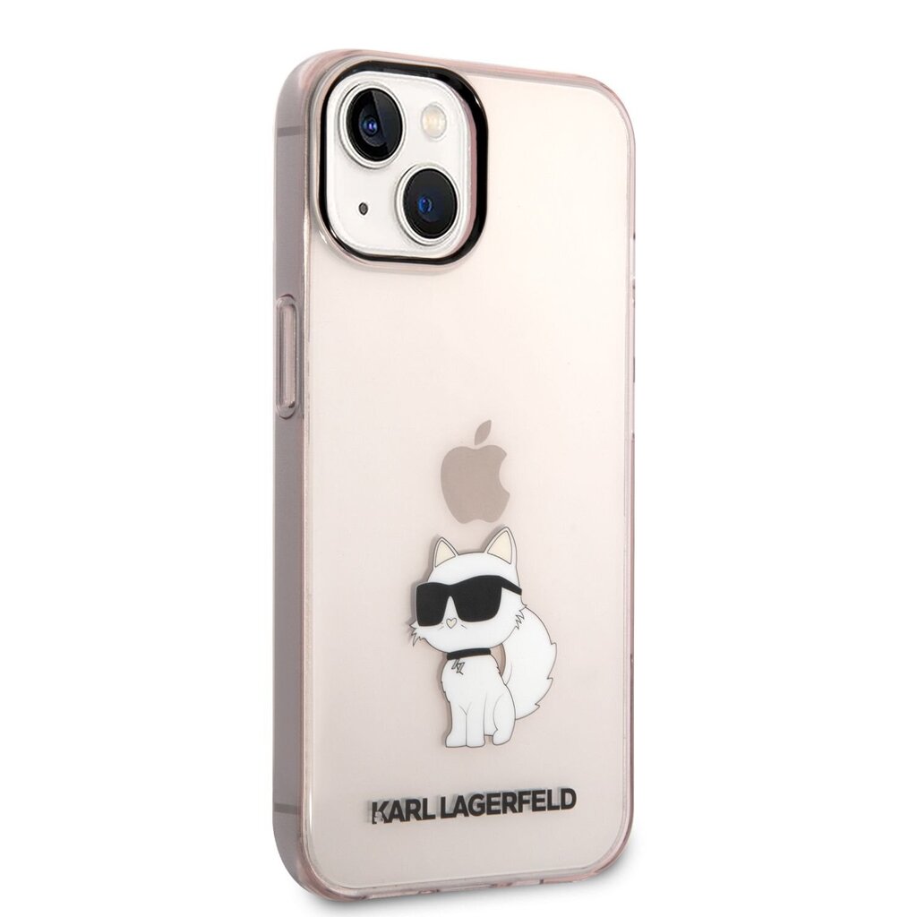 Karl Lagerfeld IML Choupette NFT Case for iPhone 14 Plus Pink цена и информация | Telefoni kaaned, ümbrised | kaup24.ee