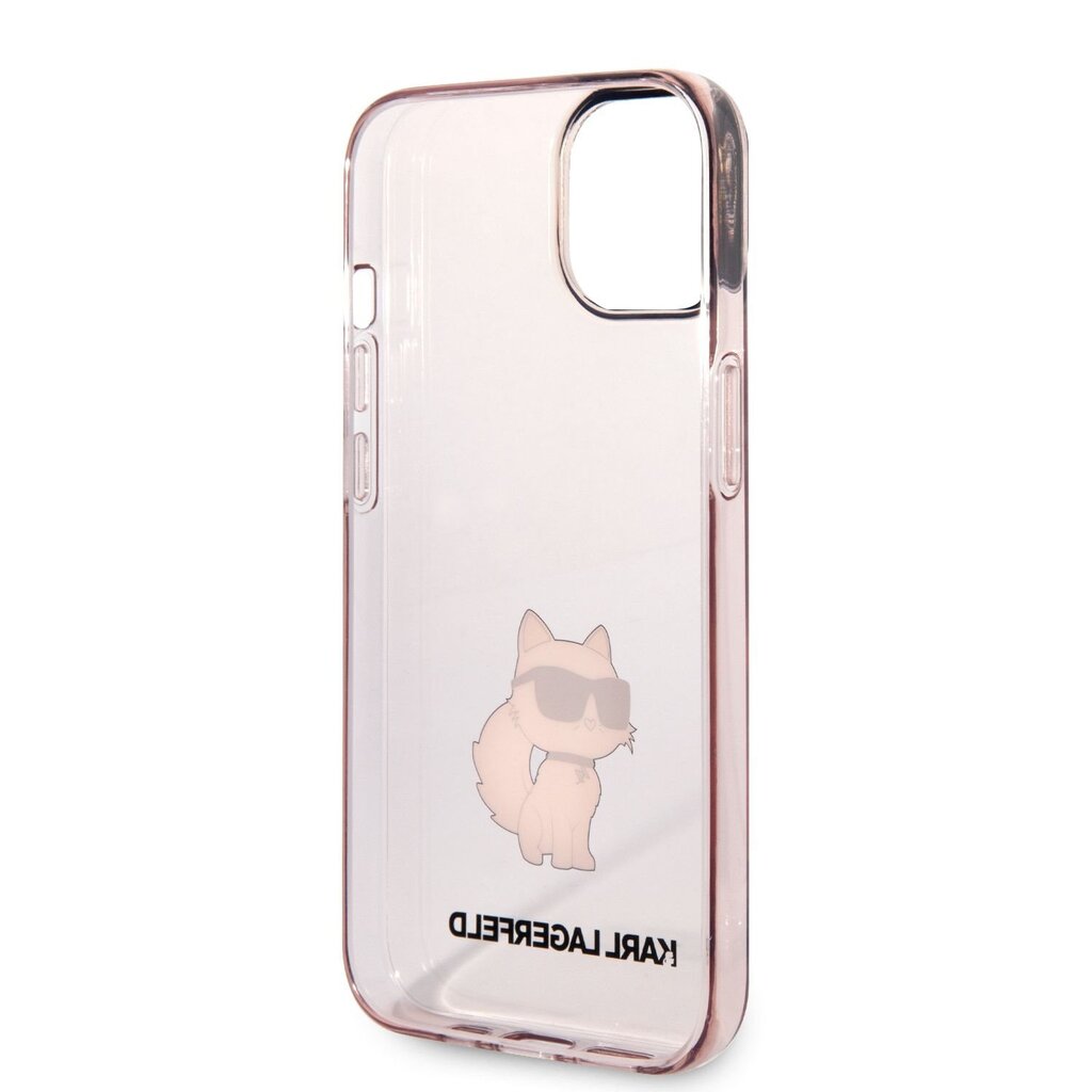 Karl Lagerfeld IML Choupette NFT Case for iPhone 14 Plus Pink цена и информация | Telefoni kaaned, ümbrised | kaup24.ee