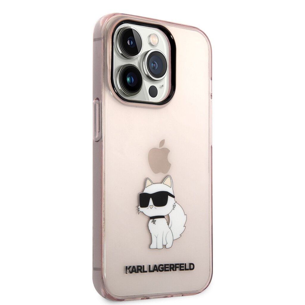 Karl Lagerfeld IML Choupette NFT Case for iPhone 14 Pro Pink цена и информация | Telefoni kaaned, ümbrised | kaup24.ee