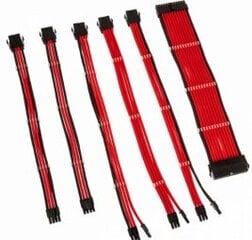 PSU Kabeļu Pagarinātāji Kolink Core 6 Cables Red hind ja info | Kaablid ja juhtmed | kaup24.ee