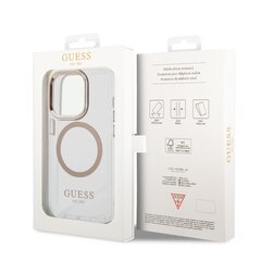 Чехол Guess Transparent MagSafe Compatible Case для iPhone 14 Pro  цена и информация | Чехлы для телефонов | kaup24.ee