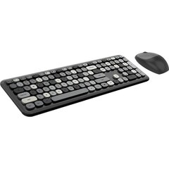 Forever keyboard + mouse Candy black-grey hind ja info | Klaviatuurid | kaup24.ee