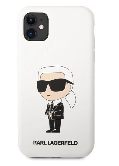 Ümbris Karl Lagerfeld iPhone 11-le, valge цена и информация | Telefoni kaaned, ümbrised | kaup24.ee