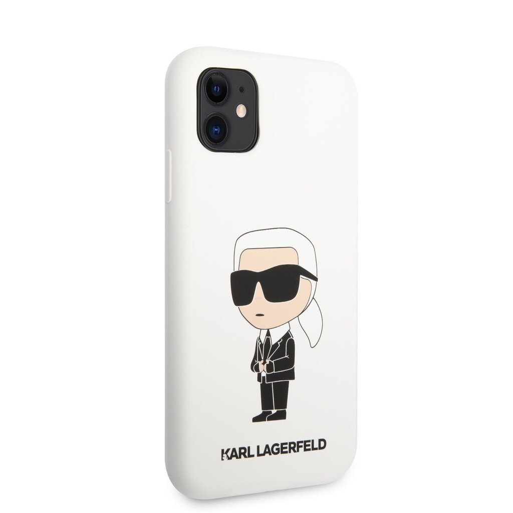 Ümbris Karl Lagerfeld iPhone 11-le, valge цена и информация | Telefoni kaaned, ümbrised | kaup24.ee