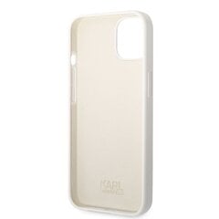 Karl Lagerfeld Liquid Silicone Ikonik NFT Case for iPhone 13 White цена и информация | Чехлы для телефонов | kaup24.ee