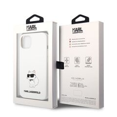 Karl Lagerfeld Liquid Silicone Choupette NFT Case for iPhone 13 White цена и информация | Чехлы для телефонов | kaup24.ee