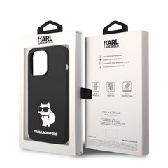 Karl Lagerfeld Liquid Silicone Choupette NFT Case for iPhone 14 Pro Black цена и информация | Чехлы для телефонов | kaup24.ee