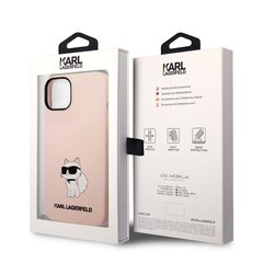 Karl Lagerfeld Liquid Silicone Choupette NFT Case for iPhone 14 Pink цена и информация | Чехлы для телефонов | kaup24.ee