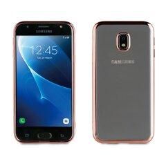 Samsung Galaxy J5(2017) cover Bling By Muvit Pink Gold hind ja info | Telefoni kaaned, ümbrised | kaup24.ee