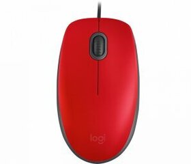 Pele Logitech M110 Silent Red цена и информация | Мыши | kaup24.ee