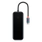 Hub 5in1 Baseus AcmeJoy series USB-C to 2xUSB 3.0 + USB 2.0 + USB-C PD + HDMI (dark grey) цена и информация | USB jagajad, adapterid | kaup24.ee