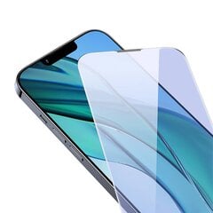 Baseus Crystal Tempered Glass Anti-blue light and Dust-proof 0.3mm for iPhone 14 Plus|13 Pro Max (2pcs) цена и информация | Защитные пленки для телефонов | kaup24.ee