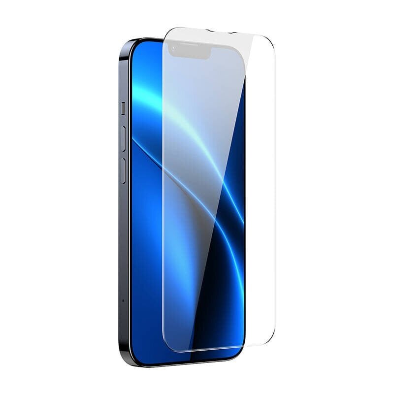 Baseus Crystal Tempered Glass Shatter-resistant 0.3mm for iPhone 14 Plus|13 Pro Max (2pcs) hind ja info | Ekraani kaitsekiled | kaup24.ee