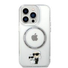 Karl Lagerfeld MagSafe Compatible Case IML Karl and Choupette NFT for iPhone 14 Pro Transparent цена и информация | Чехлы для телефонов | kaup24.ee