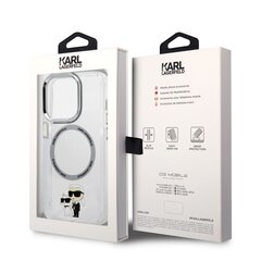 Karl Lagerfeld MagSafe Compatible Case IML Karl and Choupette NFT for iPhone 14 Pro Transparent цена и информация | Чехлы для телефонов | kaup24.ee