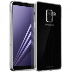 Samsung Galaxy A8 (2018) Crystal Soft Cover By Muvit Transparent hind ja info | Telefoni kaaned, ümbrised | kaup24.ee