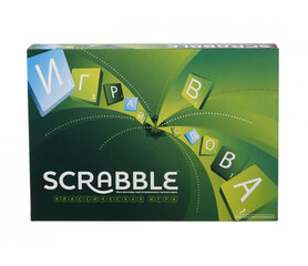 Mattel Scrabble venekeelne sõnamäng цена и информация | Настольные игры, головоломки | kaup24.ee