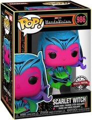 Kujuke Funko POP! Marvel Black light Scarlet Witch Exclusive hind ja info | Fännitooted mänguritele | kaup24.ee