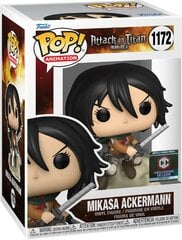 Kujuke Funko POP! Attack on titan Mikasa Ackermann Exclusive hind ja info | Fännitooted mänguritele | kaup24.ee