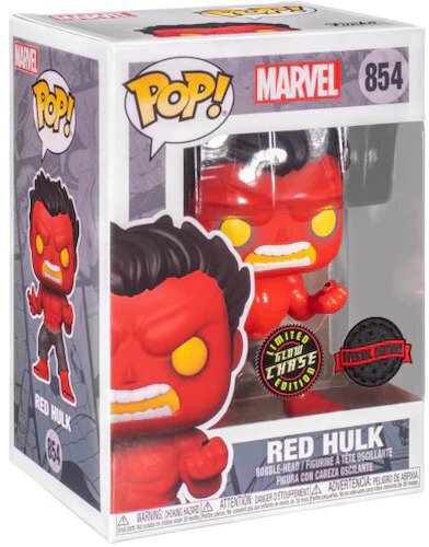 Kujuke Funko POP! Marvel Red Hulk Chase Exclusive hind ja info | Fännitooted mänguritele | kaup24.ee