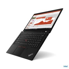 Lenovo ThinkPad T14 (Gen 2), 14", IPS, FHD, i7-1165G7, 16 GB, SSD 512 GB, Intel Iris Xe Graphics, Windows 11 Pro, ENG, Black цена и информация | Ноутбуки | kaup24.ee