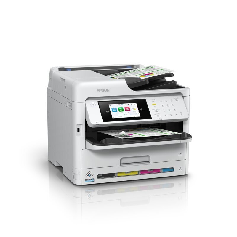 Epson multifunktsionaalne printer WorkForce Pro WF-C5890DWF värviline, Inkjet, A4, Wi-Fi цена и информация | Printerid | kaup24.ee