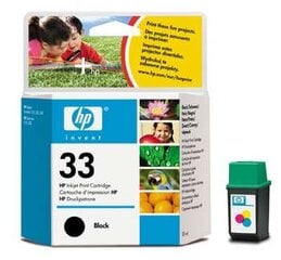 HP Tindikassett 51633ME HP 33 Black - hind ja info | Tindiprinteri kassetid | kaup24.ee