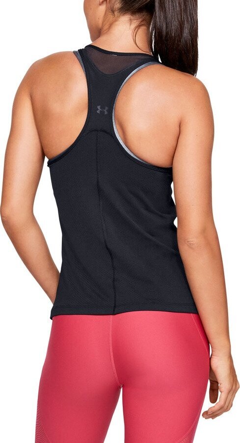 Spordisärk naistele Under Armour Racer Tank, must hind ja info | Naiste spordiriided | kaup24.ee