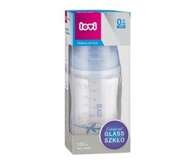 Klaaspudel Lovi Diamond glass Baby Shower boy, 150 ml цена и информация | Бутылочки и аксессуары | kaup24.ee