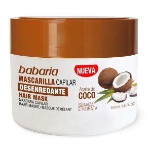 Juuksemask kookosõliga Babaria Coco 250 ml цена и информация | Maskid, õlid, seerumid | kaup24.ee