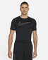 Nike meeste treeningsärk NP DF TIGHT TOP SS, must цена и информация | Meeste T-särgid | kaup24.ee