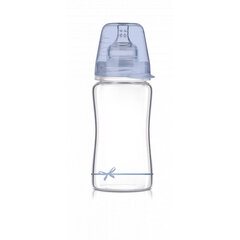 Klaaspudel Lovi Diamond glass Baby Shower boy, 250 ml hind ja info | Lovi Toitmiseks | kaup24.ee