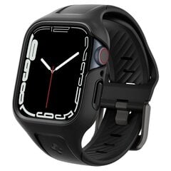 Spigen Liquid Air "Pro" Apple Watch 7 (45 MM) Black цена и информация | Аксессуары для смарт-часов и браслетов | kaup24.ee