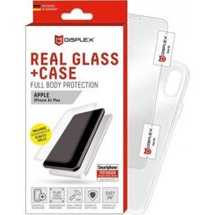 Displex Real Glass iPhone XS/X hind ja info | Ekraani kaitsekiled | kaup24.ee