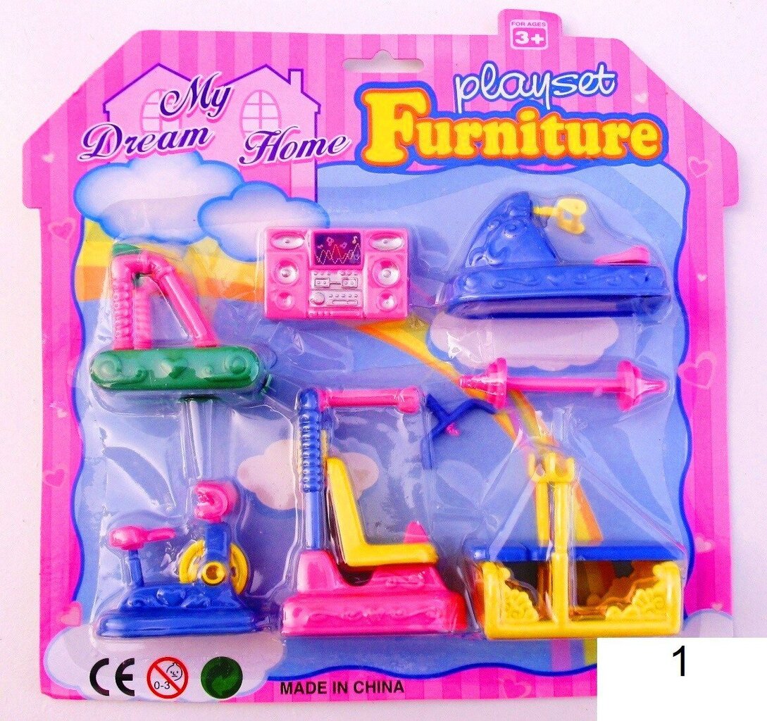 Nukumööbel Furniture 9459 hind ja info | Tüdrukute mänguasjad | kaup24.ee