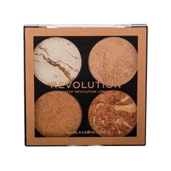 Палетка Makeup Revolution Cheek Kit Palette, 8 г  цена и информация | Бронзеры (бронзаторы), румяна | kaup24.ee