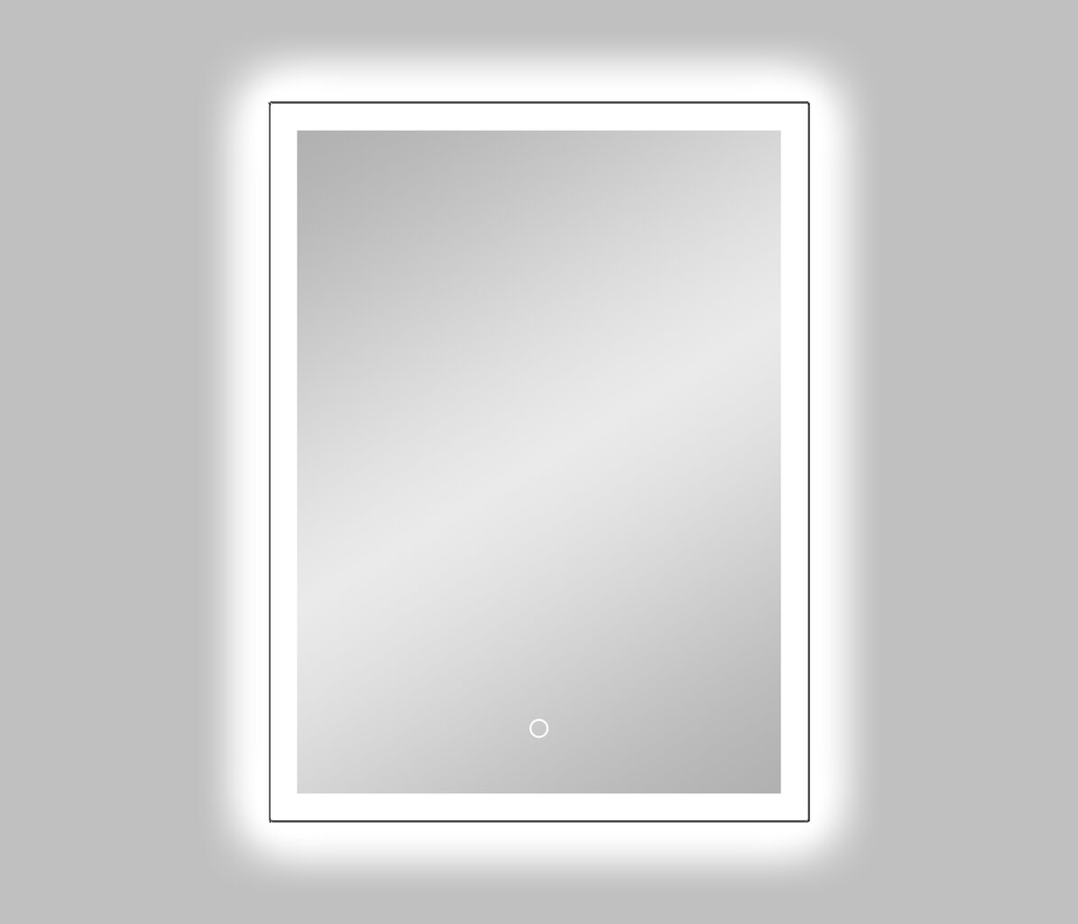 Peegel LED Vento Tivoli 60X80 hind ja info | Vannitoa peeglid | kaup24.ee