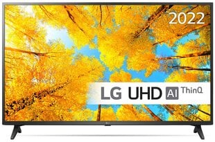 LG 43UQ75006LF.AEU kaina ir informacija | Telerid | kaup24.ee