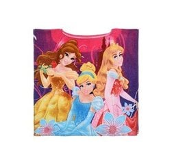 Lasterätik poncho Princess, 50x100 cm цена и информация | Disney Кухонные товары, товары для домашнего хозяйства | kaup24.ee